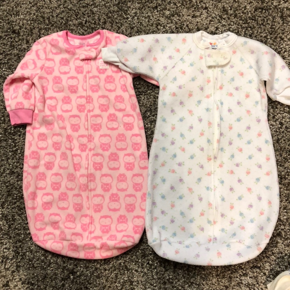 2 Carter’s Sleep Sacks
